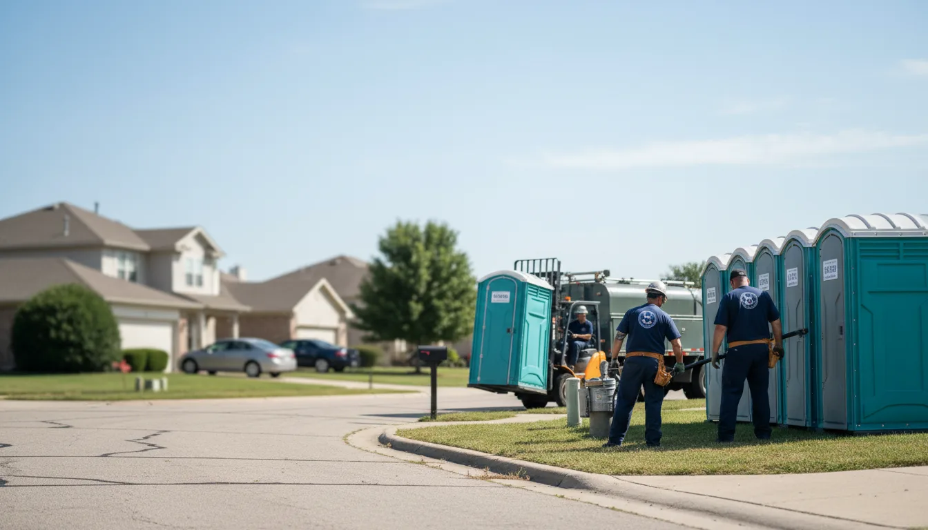 Porta Potty Rental in Red Oak, VA near me